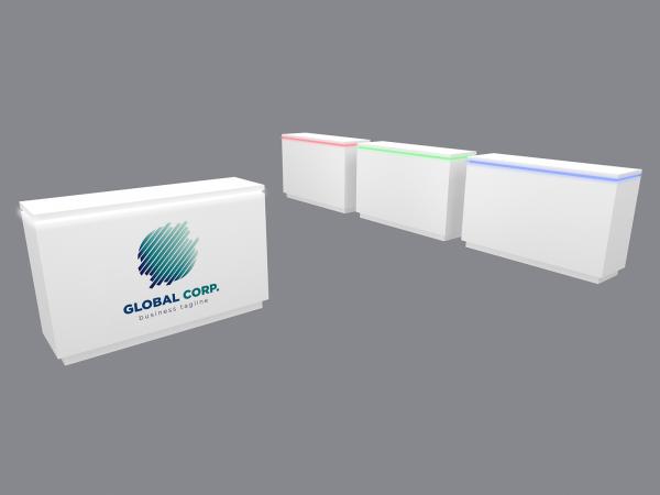 MOD-1725 Trade Show Custom Counter -- Image 4