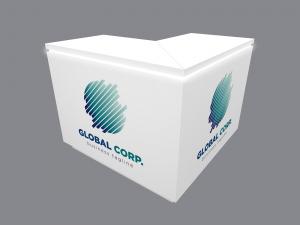 MOD-1748 Trade Show Custom Counter -- Image 1
