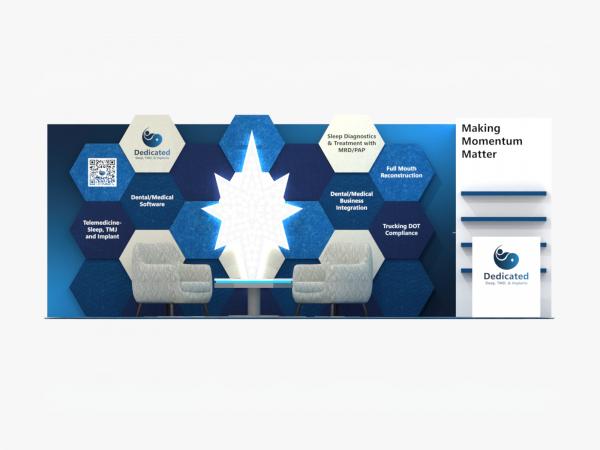 VK-4061 Trade Show Inline Exhibit -- Plan View